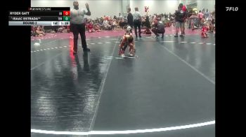 50 lbs Round 2 - Isaac Estrada**, Top Rank Hammers vs Ryder Gatt, Backyard Brawlers