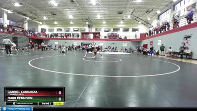 197 lbs Champ. Round 2 - Mark Pennison, Montevallo vs Gabriel Carranza, Colorado Mesa