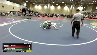 132C Cons. Round 2 - Barrett Byers, PIEDMONT vs Trevor Green, St. Michael The Archangel Catholic