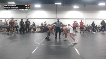 215 lbs Round 3 (4 Team) - Sam Parkhurst, Maryland Mallets vs Nicolas Gonzalez, Team Darkhorse