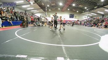 49 lbs Round Of 16 - Aksel Davis, Wagoner Takedown Club vs Achilles Davie, Salina Wrestling Club