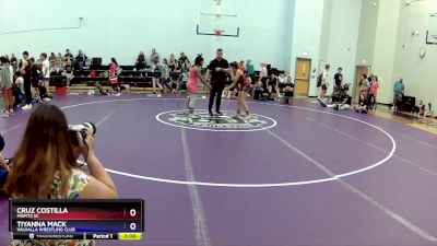 130 lbs Round 2 - Tiyanna Mack, Valhalla Wrestling Club vs Cruz Costilla, Misfits SC