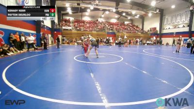 155-165 lbs Rr Rnd 1 - Kenady Kerr, Fort Gibson Youth Wrestling vs Payton Deurloo, Perry Wrestling Academy