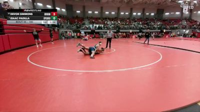 190 lbs Champ. Round 1 - Isaac Padilla, Coronado vs Devon Simmons, Irving Nimitz