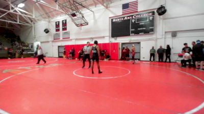 133 lbs Champ. Round 2 - Ben Quilpa, Sacramento City College vs Ernesto Sanchez, East Los Angeles College