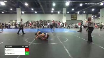 152 lbs Semifinal - Kydyn Lima, Dominator Wrestling vs Cody Torres, BlackCat WC