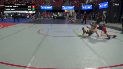 113 lbs Semifinal - Colten Mertz, HWC SWAT vs Liam Dahl, Baker Wrestling Club