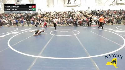 66 lbs Cons. Round 2 - Rowan Taylor, Firehouse Brawlers Wrestling vs Jack Lerow, Falconer Youth Wrestling