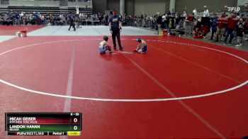 55 lbs Champ. Round 1 - Micah Geiser, NYM (New York Mills) vs Landon Hanan, Becker