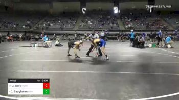 141 lbs Prelims - Jamison Ward, Muskegon vs Creighton Baughman, Iowa Western