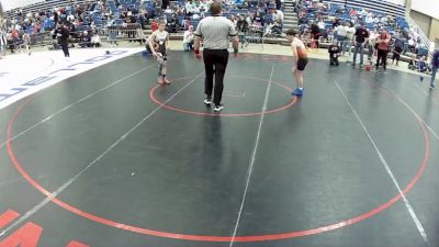 12U Boys - 108 lbs Champ. Round 2 - Coy Crane, The Stable Wrestling vs Preston Burley, Michigan Revolution Wrestling Club