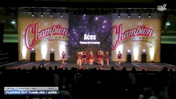 Flipping Out Tumbling - Aces [2025 L1 Youth - D2 Day 1] 2025 Champion Cheer and Dance Grand Nationals