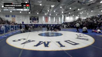 105 lbs Champ. Round 1 - Riley Morales, Trabuco Hills vs Camila Robles Alcazar, Colony