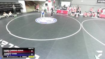 138 lbs Round 4 (16 Team) - Hayden Schepsp, CMWA-GR vs Brendan Blanchard, NAWA-GR