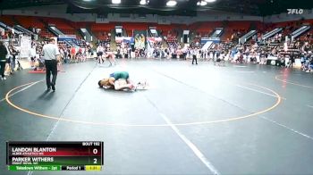 119 lbs Champ. Round 2 - Landon Blanton, Alber Athletics WC vs Parker Withers, Front Royal WC