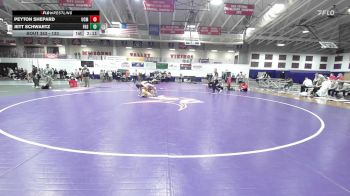 133 lbs Semifinal - Peyton Shepard, Central Missouri vs Jett Schwartz, Fort Hays State