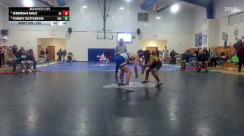 138 lbs 3rd Place Match - Tommy Patterson, Vancleave High School vs Jeremiah Baez, Oak Grove HS