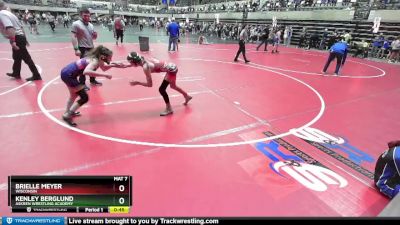 84-93 lbs Round 3 - Brielle Meyer, Wisconsin vs Kenley Berglund, Askren Wrestling Academy