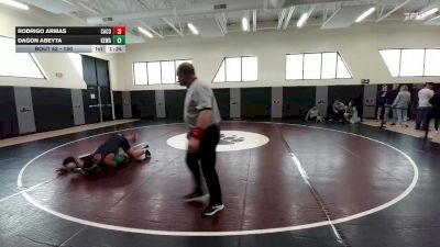 150 lbs Champ. Round 1 - Dagon Abeyta, Kelly Walsh vs Rodrigo Armas, Campbell County