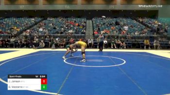 149 lbs Semifinal - Jaron Jensen, Wyoming vs Daniel Vazcarra, UN-California Poly