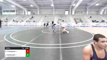 182 lbs Consolation - Kurt Thompson, OH vs John Santowski, NY