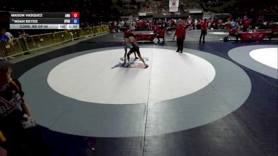 120 lbs Champ. Rd Of 32 - Mason Vasquez, Amateur Wrestling Academy vs Noah Reyes, San Pedro High School Wrestling