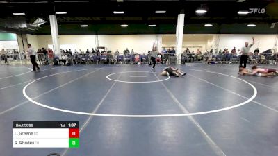 120 lbs Round Of 128 - Lincoln Greene, SC vs Ryder Rhodes, CO