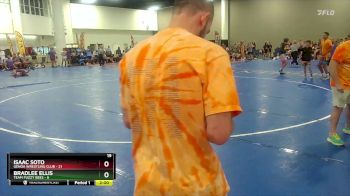 138 lbs Finals (8 Team) - Bradlee Ellis, Team Fuzzy Bees vs Isaac Soto, Genoa Wrestling Club