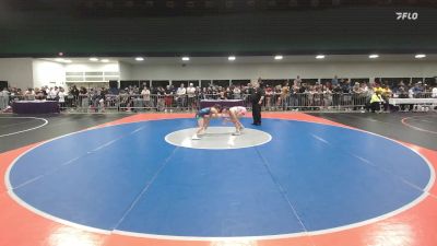 100 lbs Quarterfinal - Riley Karwowski, PA vs Bella Manno, NJ