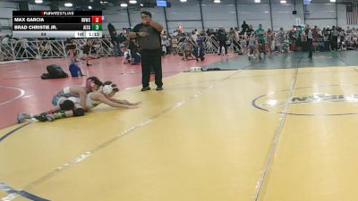 84 lbs Round 4 - 2:15pm Saturday - Max Garcia, Ranger Wrestling Club vs Brad Christie Jr., All I See Is Gold