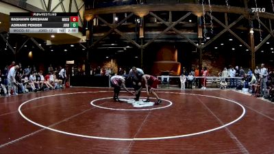 138 lbs Round 1 (16 Team) - Rashawn Gresham, Morgan County vs Adriane Pender, Jordan