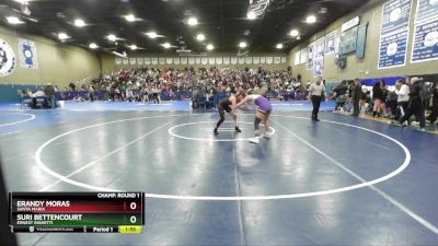 110 lbs Champ. Round 1 - Erandy Moras, Santa Maria vs Suri Bettencourt, Ernest Righetti