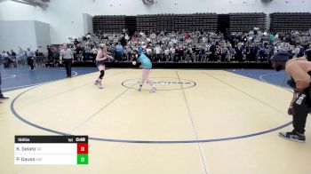 150 lbs Consolation - Kasey Gelato, Golden Girls vs Peyton Gauss, Immortals Wrestling Club