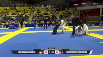 Leonardo Souza Neto Ferreira vs Arón Hernández Montero 2026 World Jiu-Jitsu IBJJF Championship