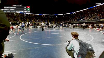 124 lbs Round Of 16 - Rylan Quarello, Claysburg-Kimmel vs Carter Kinard, Dover