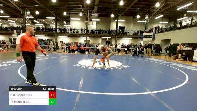 152 lbs Consi Of 16 #1 - Chris Nocca, Horace Greeley vs Peter Mikedis, Bellmore-jfk