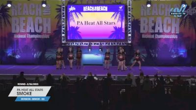 PA Heat All Stars - Smoke [2023 L4 Senior - D2 3/26/2023] 2023 ACDA Reach the Beach Grand Nationals - DI/DII