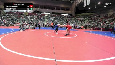 138 lbs 1st Place Match - Caddo Gilmore, Team Conquer Wrestling vs Cole Myers, Battlefield Wrestling Club