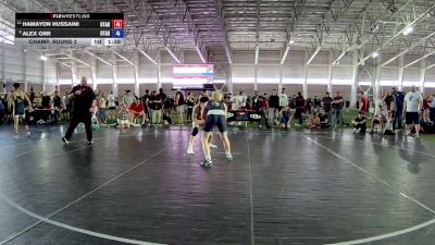 120 lbs Champ. Round 2 - Hamayon Hussaini, Utah vs Alex Orr, Utah