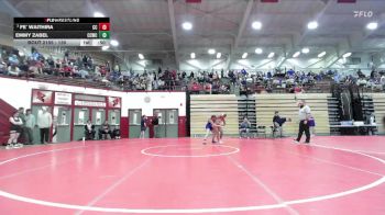 130 lbs Cons. Round 2 - Fe` Waithira, Columbia City vs Emmy Zabel, Caston Comets Wrestling Club