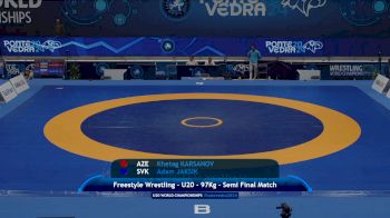 97 kg 1/2 Final - Khetag Karsanov, Azerbaijan vs Adam Jaksik, Slovakia
