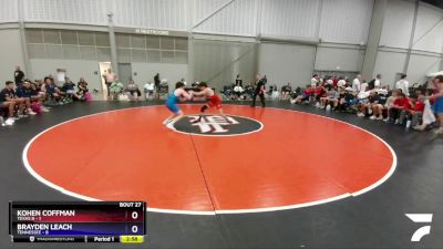 145 lbs Placement Matches (16 Team) - Kohen Coffman, Texas B vs Brayden Leach, Tennessee