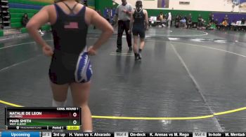 130 lbs Cons. Round 1 - Natalie De Leon, Hillsboro vs Mari Smith, West Albany