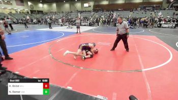 98 lbs 2nd Place - Hayden Boise, Willows Wrestling vs Nolan Ramer, USA Gold