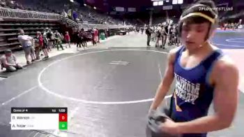 160 lbs Consi Of 4 - Donavin Warson, Cry Wolf vs Adrian Najar, Team Champs