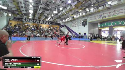 215 Boys Cons. Semi - Trey Blazevich, La Costa Canyon vs Noah Larios, Imperial