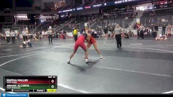 127 lbs Cons. Round 1 - Ishitha Mallidi, Team Texas vs Ariana Alcorta, Team Nebraska