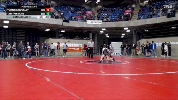 110 lbs Cons. Round 1 - Amelia Buckley, Unattached vs Taniyah Moss, Unattached