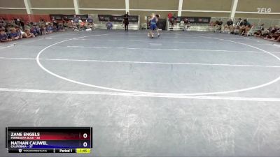 150 lbs Placement Matches (8 Team) - Zane Engels, Minnesota Blue vs Nathan Cauwel, California