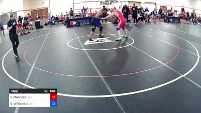 130 kg 3rd Place - Vincent Mancuso, New Jersey vs Ronald Williams II, Las Vegas Wrestling Club